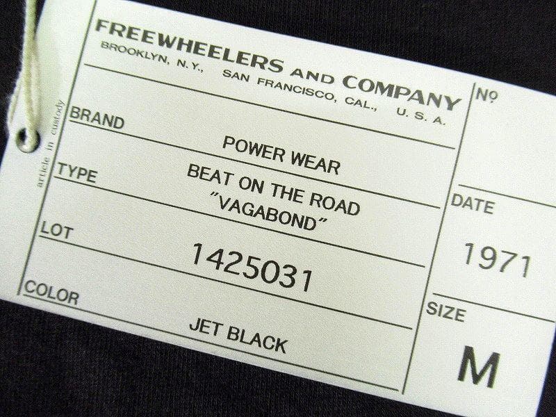 専用　14SS フリーホイーラーズ POWER WEAR Tシャツ ブラック M