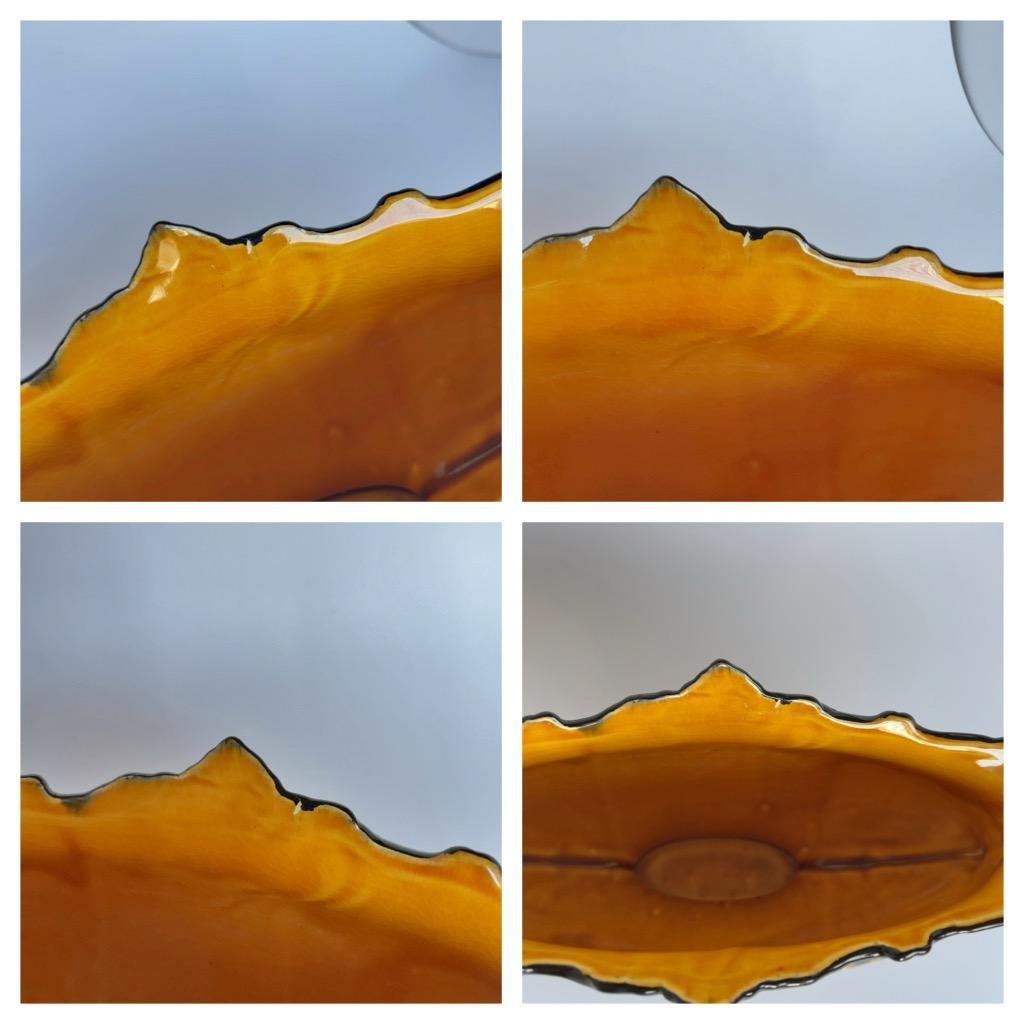 Orchies　フランス陶器　アールヌーボー　フラワーベース　陶器鉢　花瓶