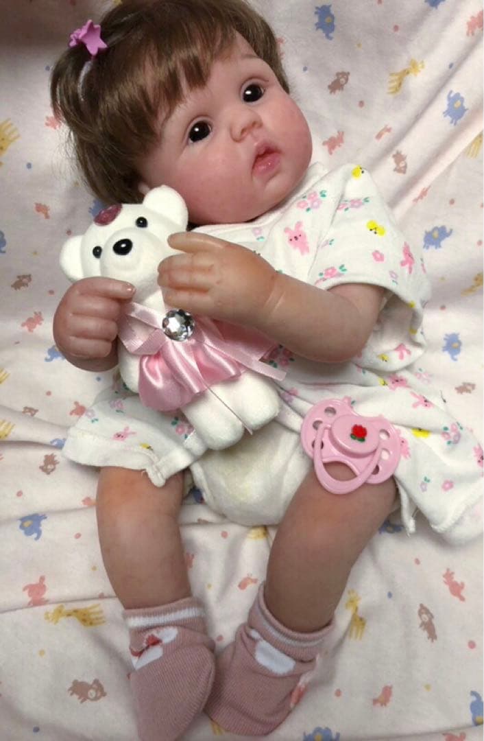 *・゜本日セール日です★゜・*:.つぶらな瞳のベビー　リボーンドール゜゜・*