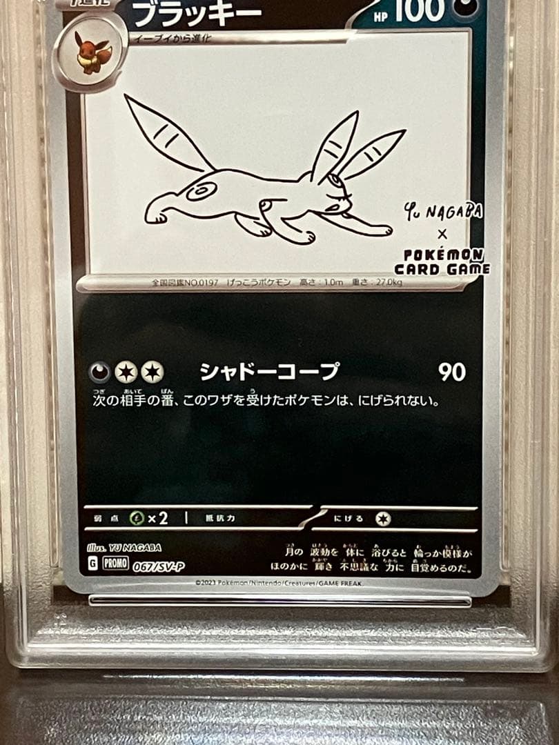 PSA10 連番 ブラッキー Yu Nagaba ブラッキー☆ 25th プロモ