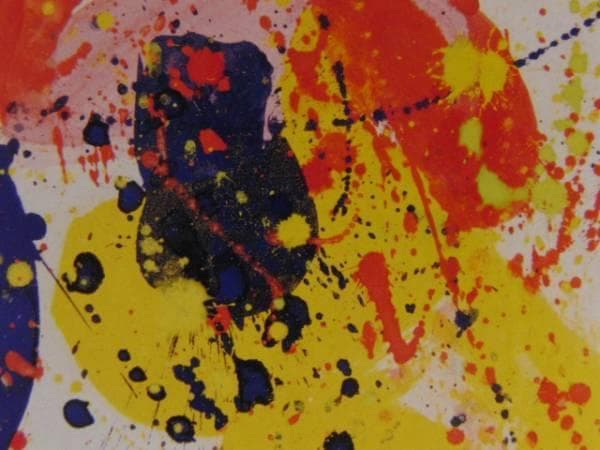 SAN FRANCIS、UNTITLED、海外版超希少レゾネ、新品高級額装付