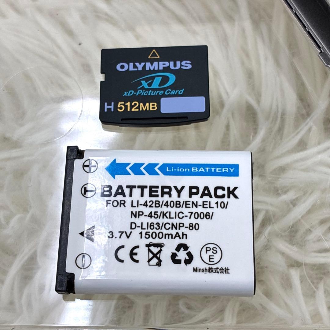 極美品 OLYMPUS μ750 メガピクセル コンパクトデジタルカメラ