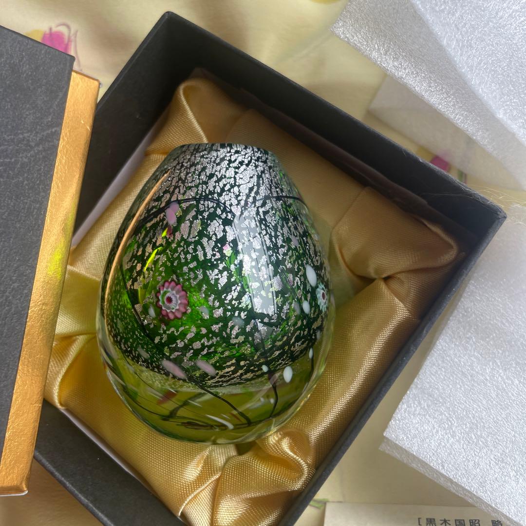 黒木国昭　ガラス美術品