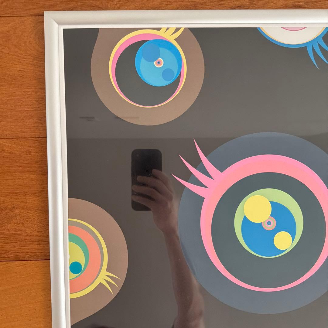 村上隆 めめめくらげ黒1 Jellyfish Eyes - Black 1