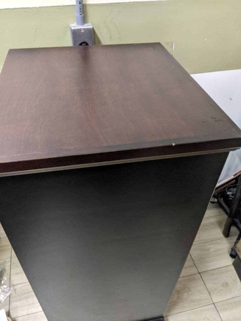 民芸調 スリム チェスト 縦長箪笥 整理タンス 収納 和家具 和モダン ６段