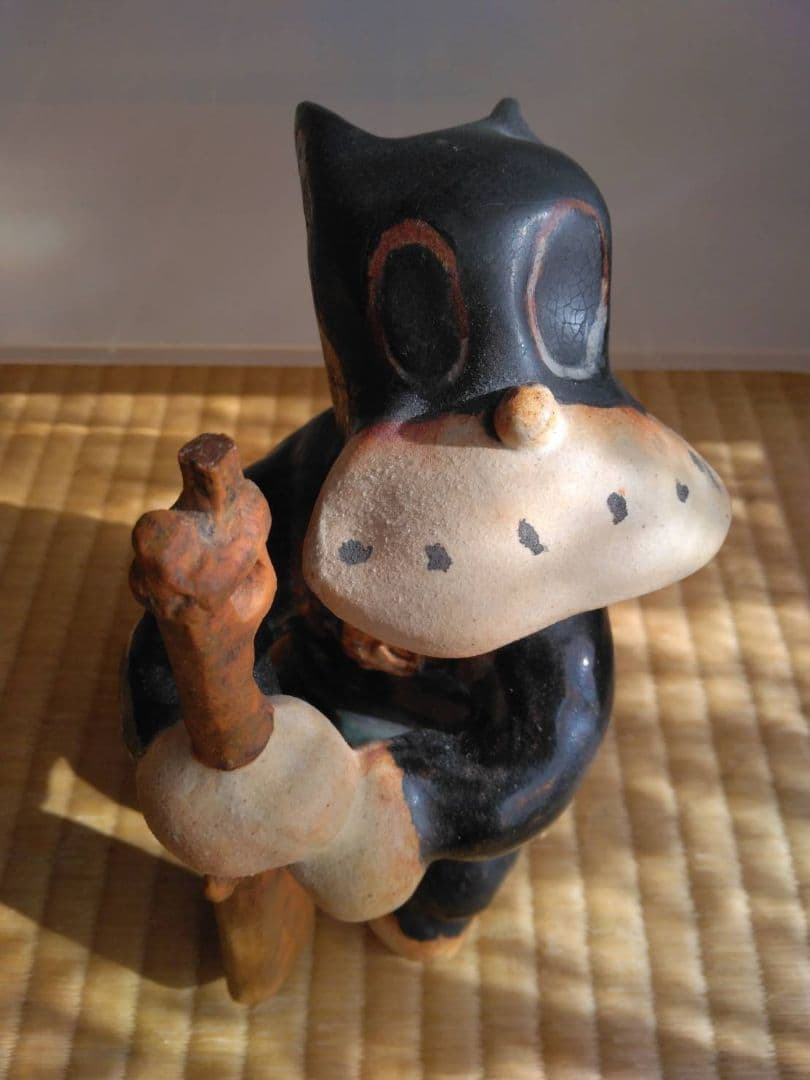 アンティークのらくろ　置物