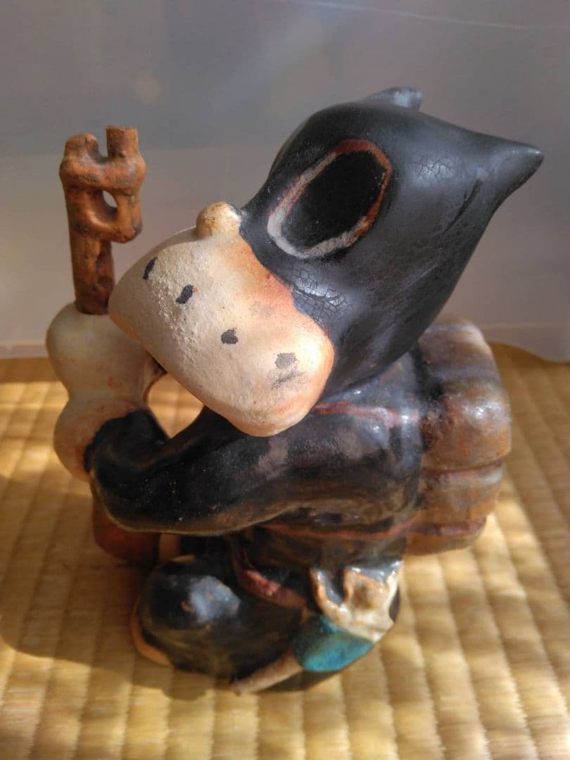 アンティークのらくろ　置物