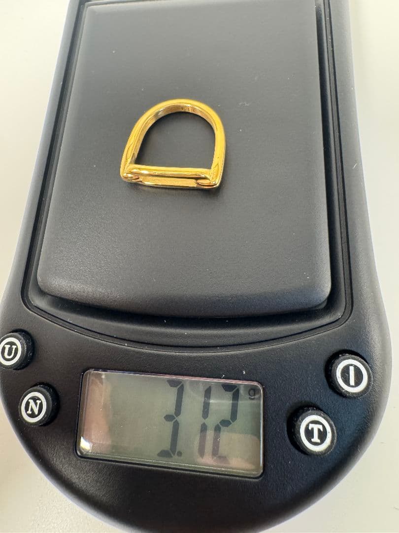 幾何学模様の鏡面仕上げ指輪3.12g