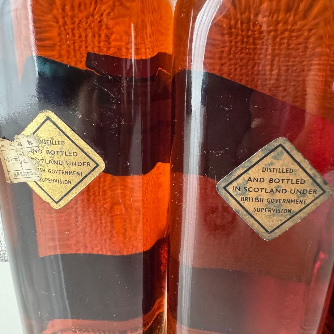 未開封 Johnnie Walker Black Label 白紋章 古酒　3本