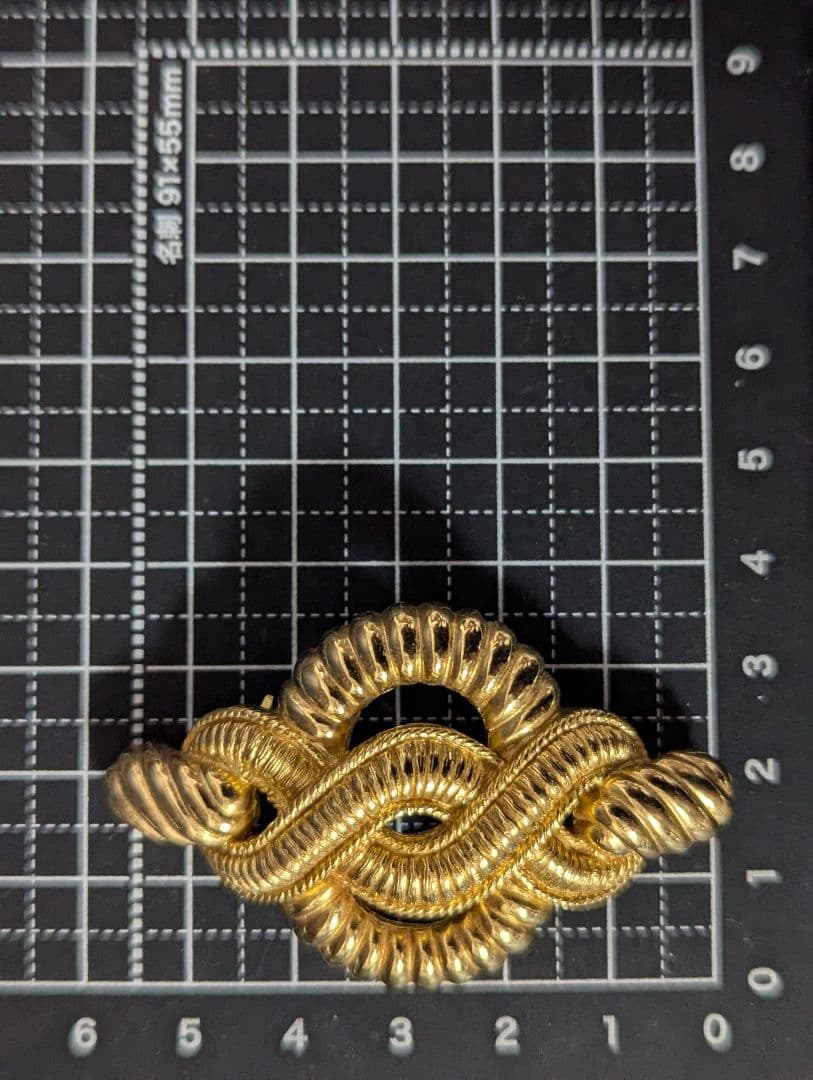 ☆希少☆　ChristianDior　ブローチ　ロープ