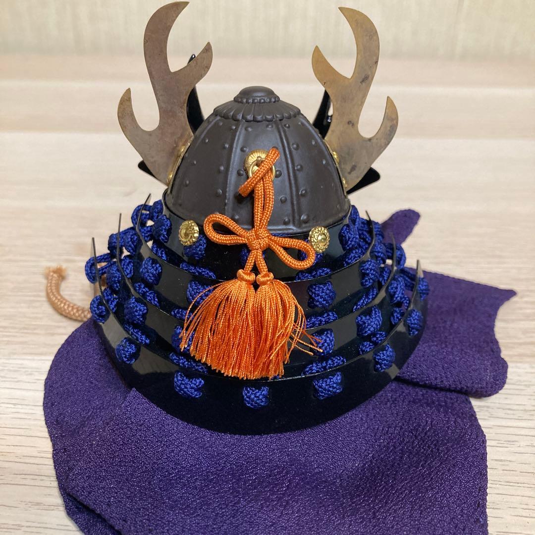 名工 甲冑師 加藤一冑 作　豊臣秀次　「獅子噛鹿角兜」