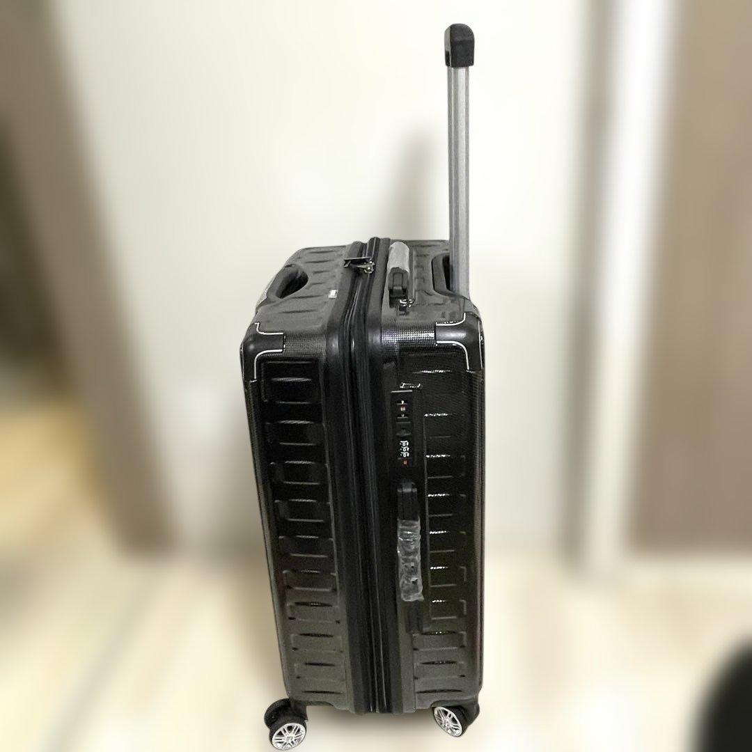 キャリーケース　24インチ　スーツケース　① ブラック　黒　四輪キャスター