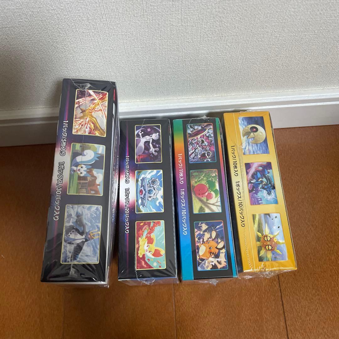 ポケモンカード　シュリンク付き　ボックスまとめ売り