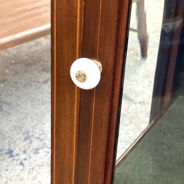 関西限定　送料別　アンティーク　キュリオケース　飾り棚　イギリス