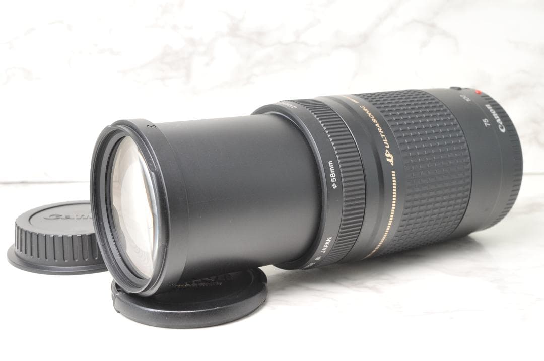 望遠レンズ⭐️Canon EF 75-300mm F4-5.6 Ⅱ USM