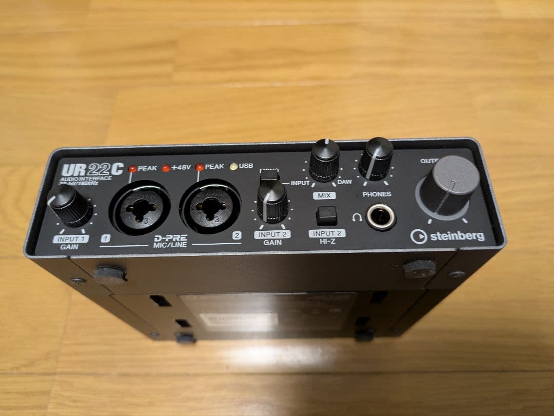 【備考必読】Steinberg UR22C オーディオインターフェイス