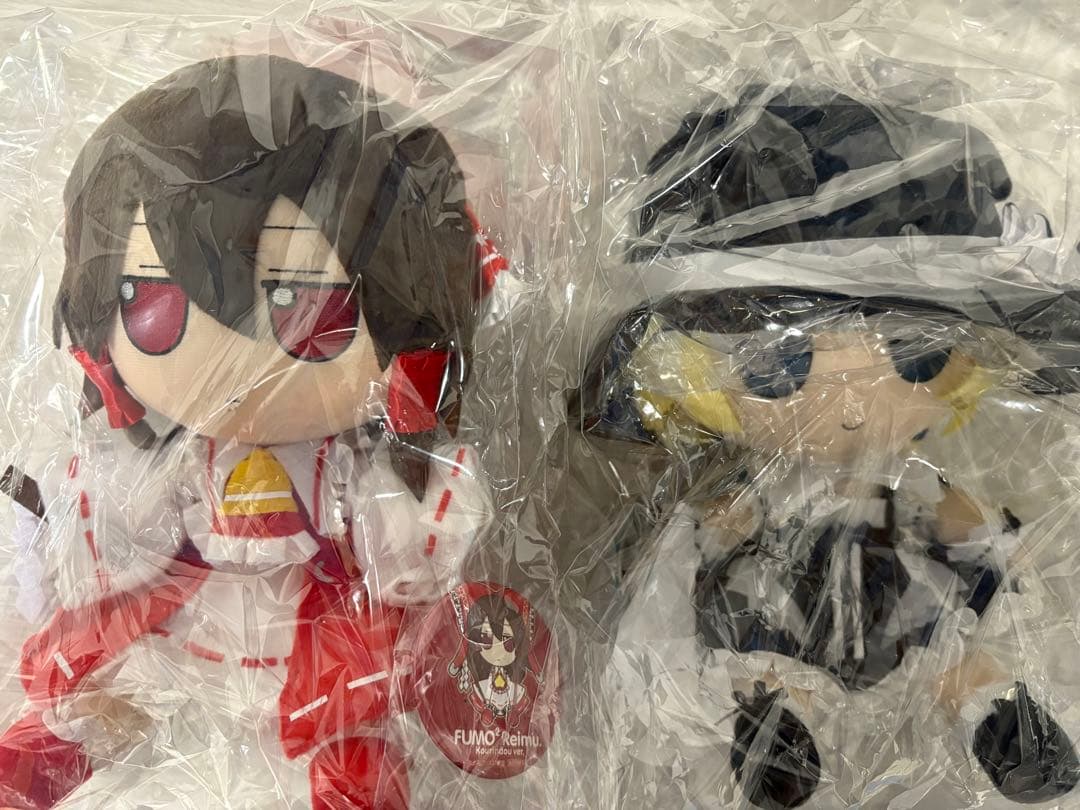 東方ぬいぐるみ 霊夢 魔理沙 香霖堂 特典缶バッジ付き ギフト