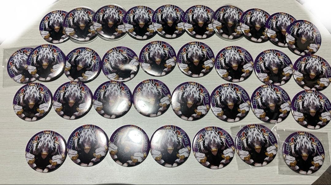 死柄木弔　原作　缶バッジ　ヒロアカ