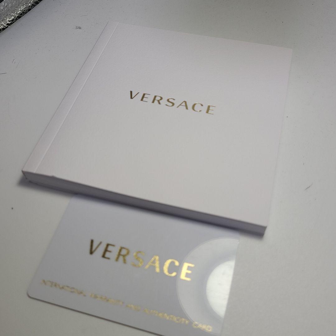 【美品】VERSACE　デュアルタイム　純正ベルト　電池交換済み　腕時計