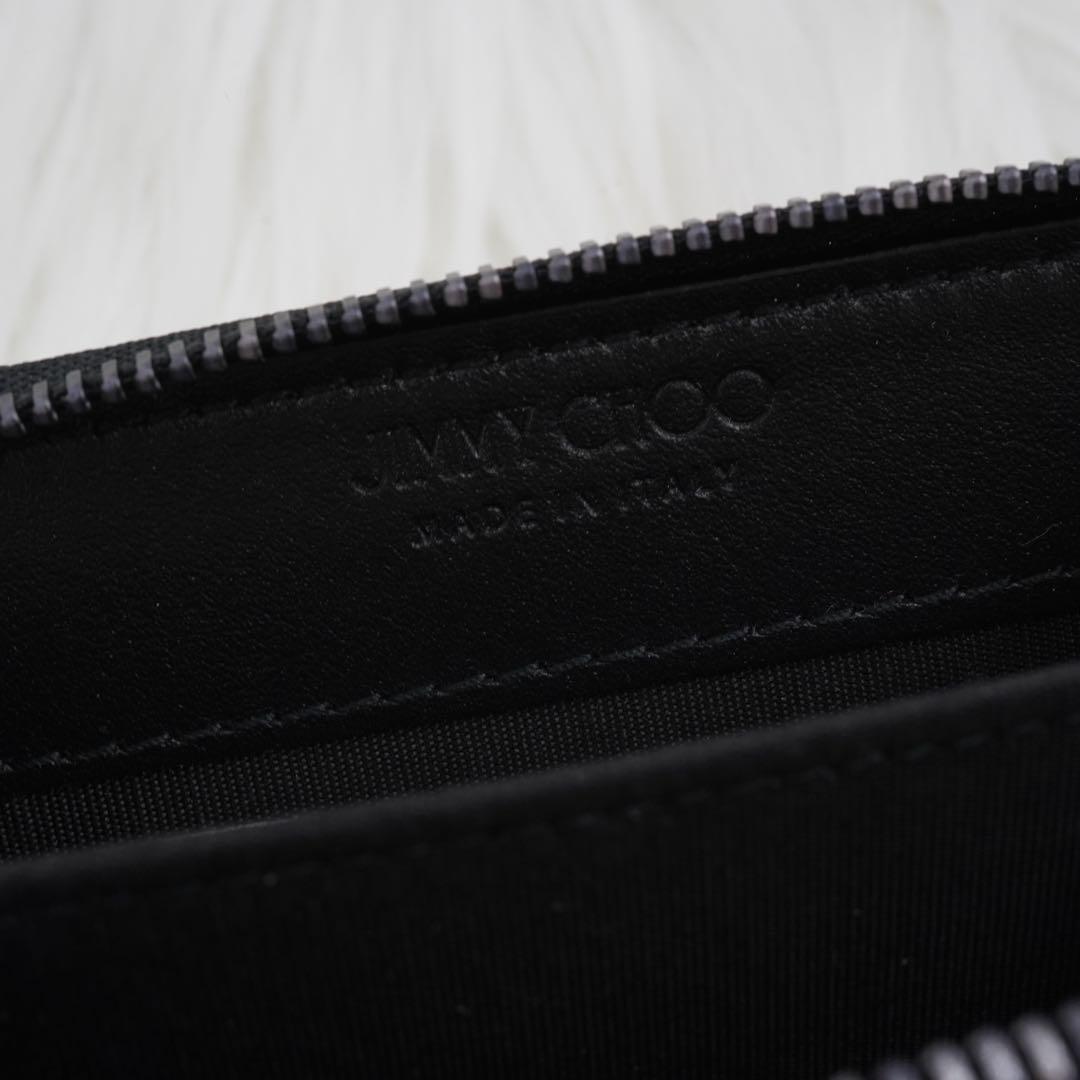 未使用品　箱付き　jimmy choo ケース　小銭入れ　スタッズ　希少