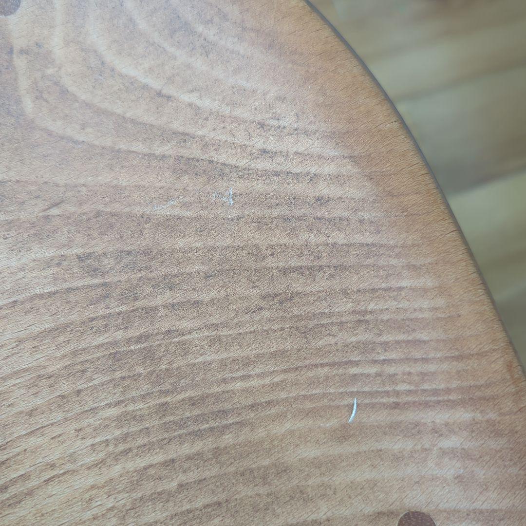 KANADEMONO クラフトスツール　ビーチ天然木　ブラウン