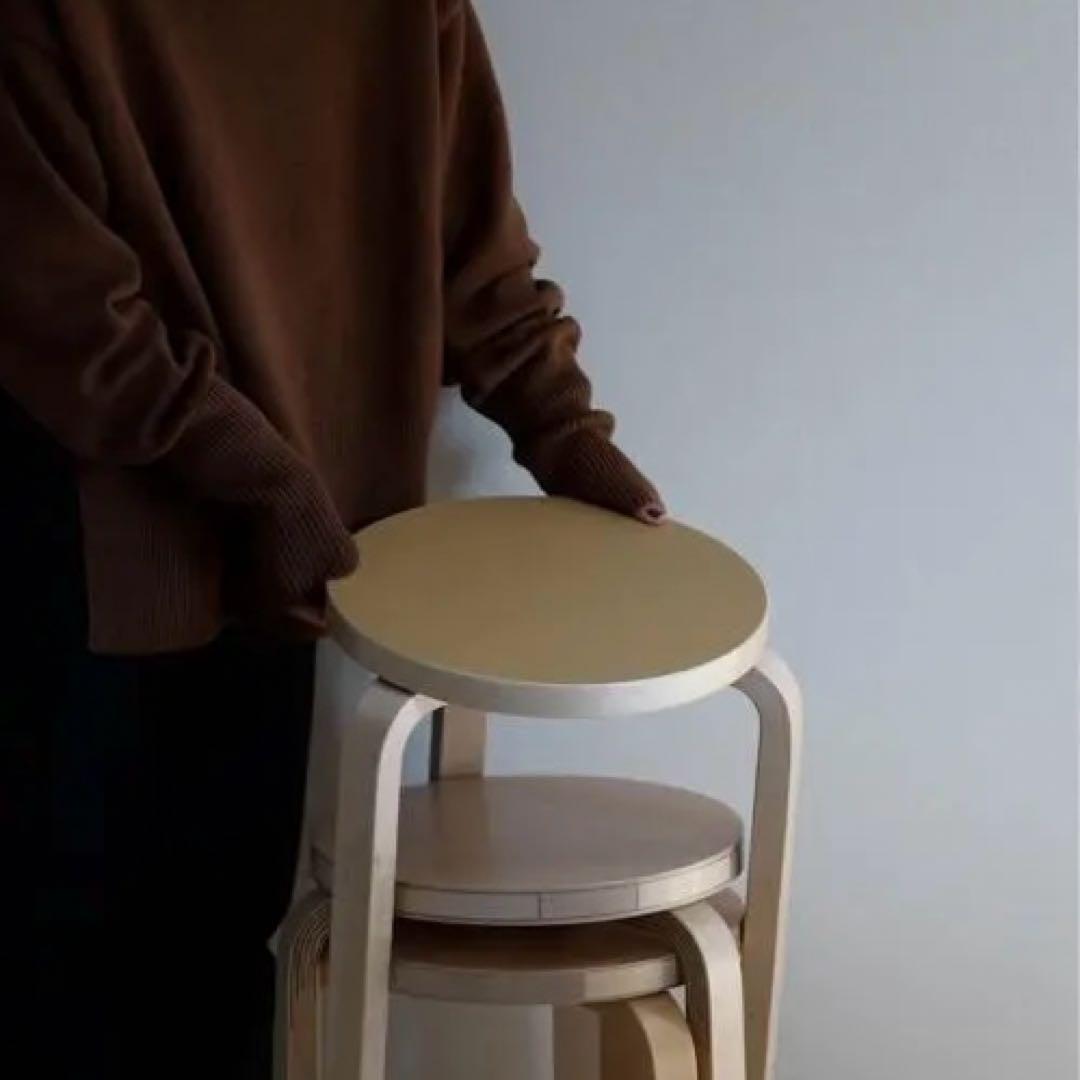 アルテック artek stool60 無着色（訳あり）