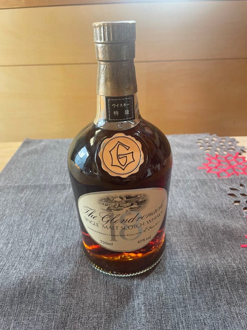 希少 グレンドロナック 18年 オールドボトル