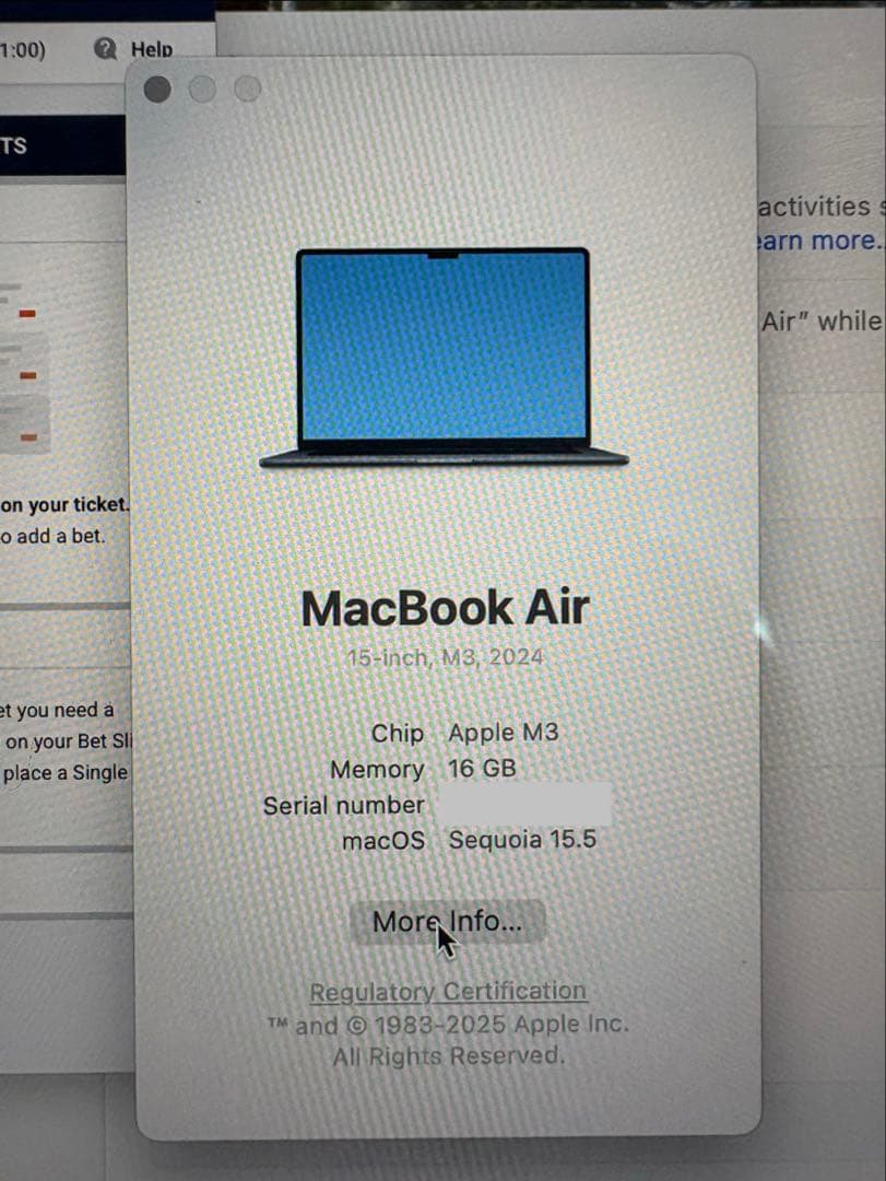 MacBook Air 15インチ M3 16GB‼️ US配列