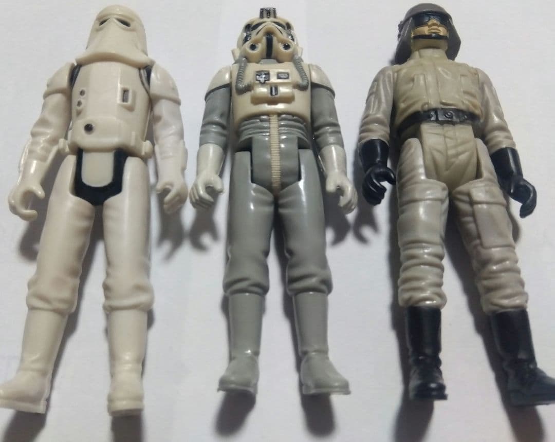 銃付き スターウォーズ オールドケナーフィギュア帝国軍セット