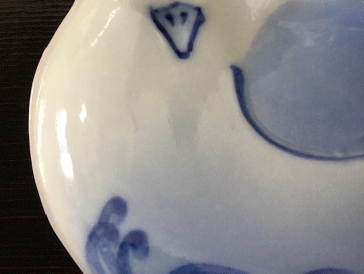 鳩形　皿　アンティーク