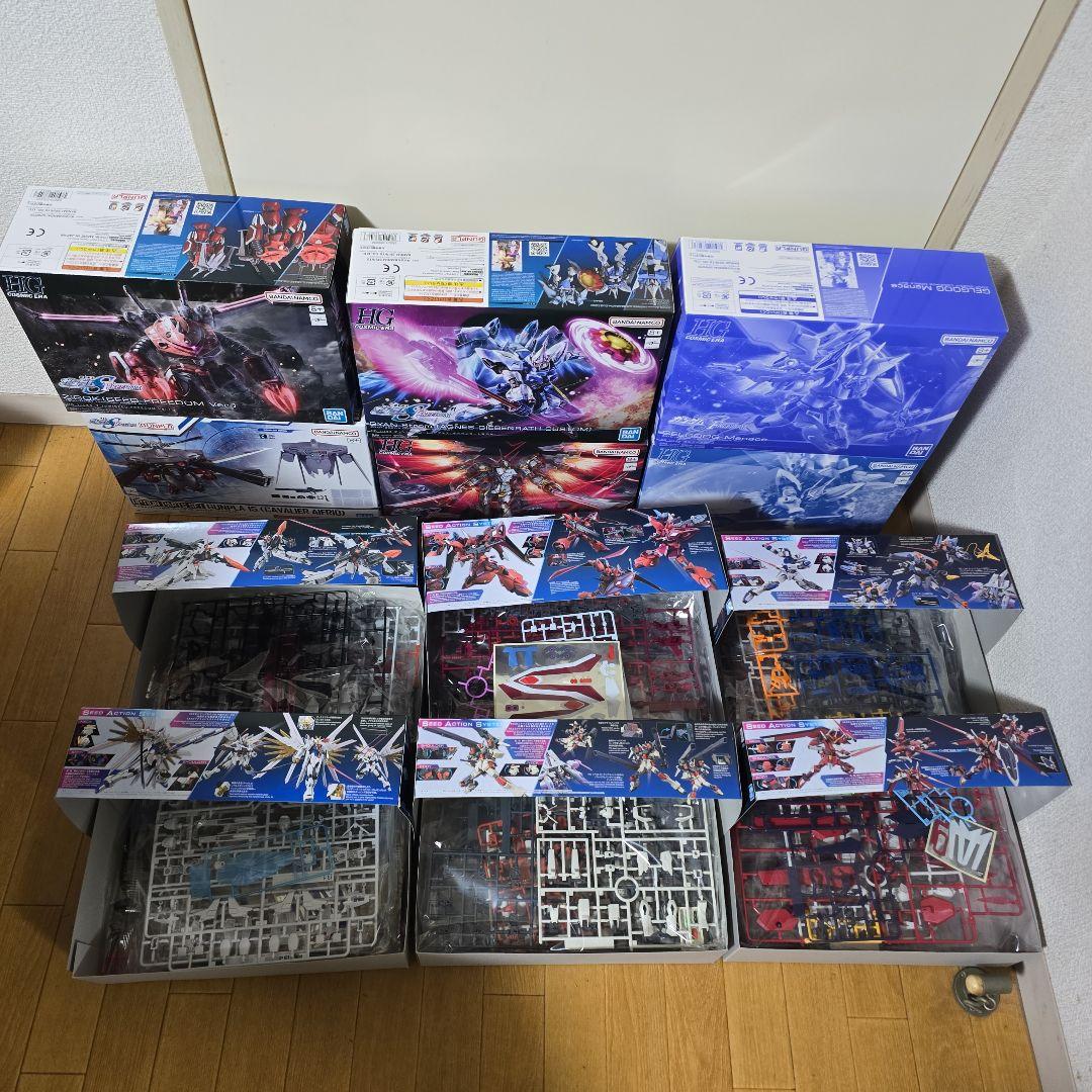 HG ガンダムSEED FREEDOM 12点セット+1