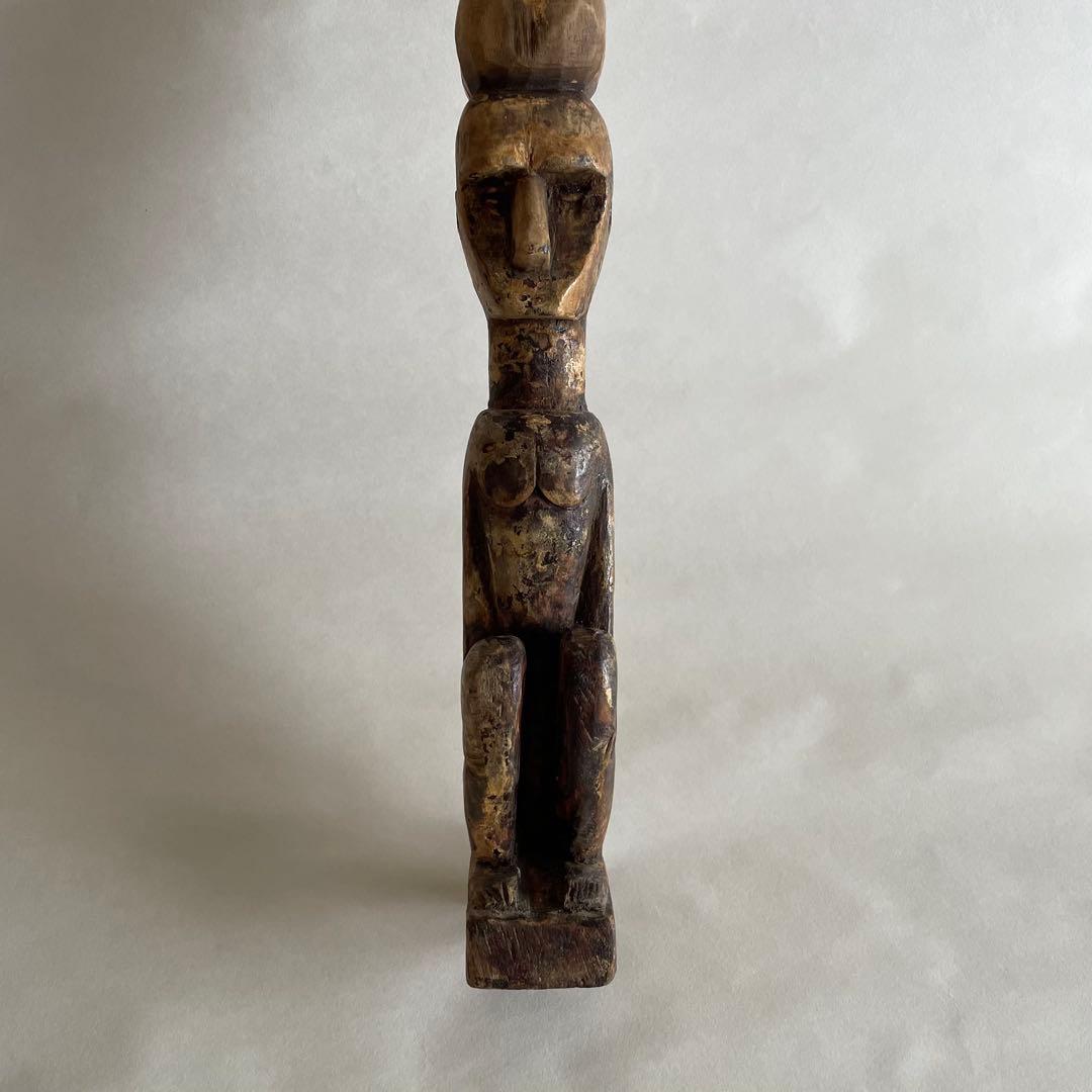 インドネシア　ティモール　木製彫刻　1970年代頃