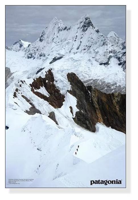 限定30％OFF!!/額装品/Three Climbers/パタゴニア/ポスター