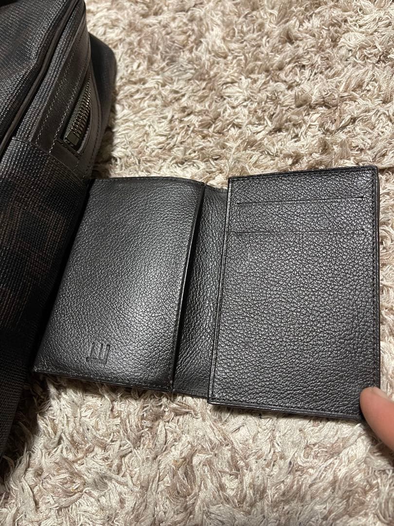 Dunhill made in france ビジネスバッグ 財布付き