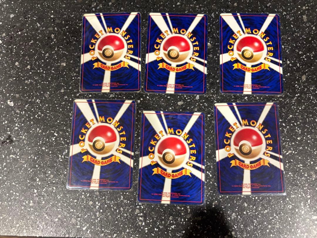 ポケモンカード　カスミのなみだ　旧裏　マークあり　マークなし　6枚