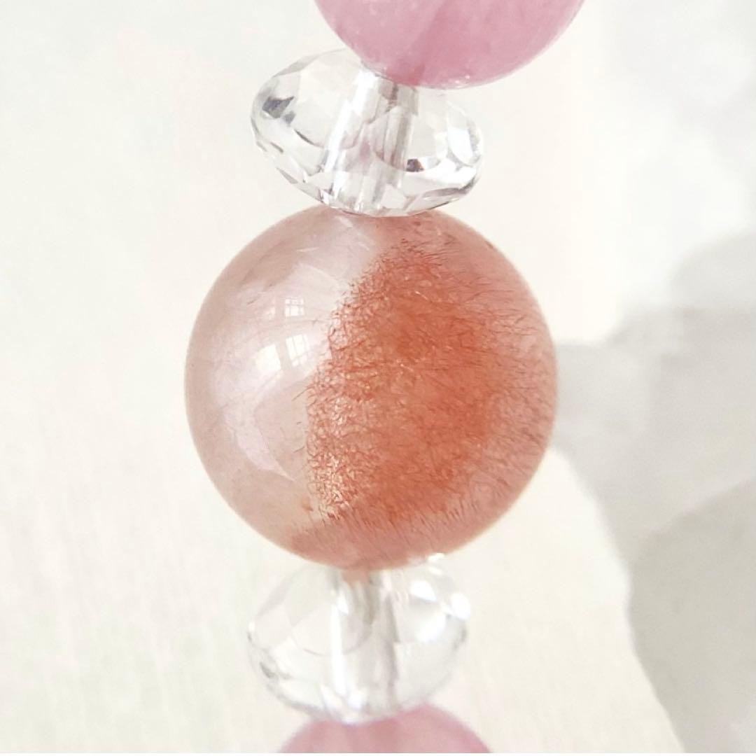 小唄 ★ブレスレット ストロベリークォーツ ♪ 353