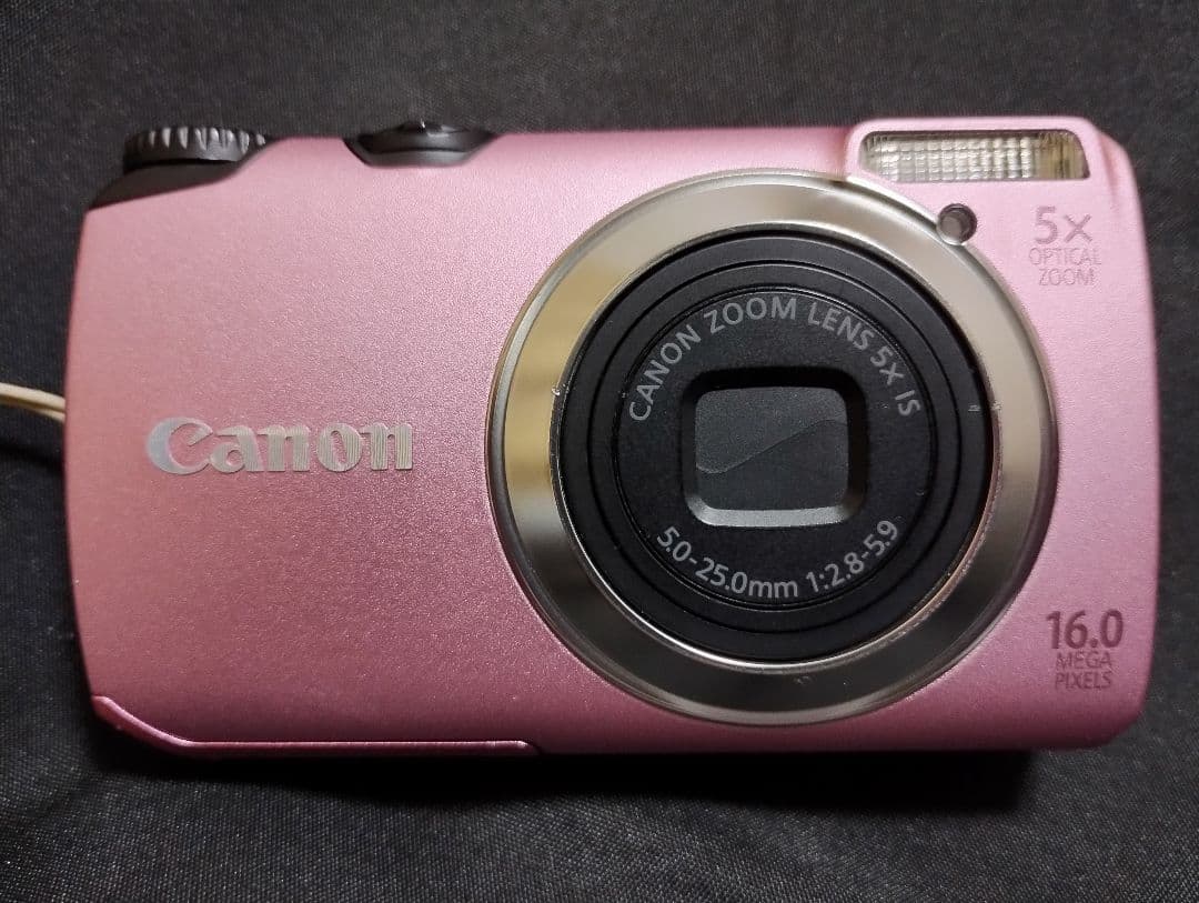 Canon コンパクトデジタルカメラ COOLPIX A3300 ピンク　セット