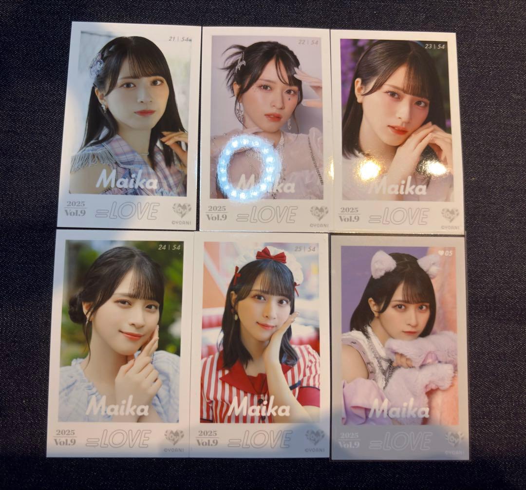 イコラブ 佐々木舞香 ミニフォト コンプセット Vol.9 レア 猫衣装