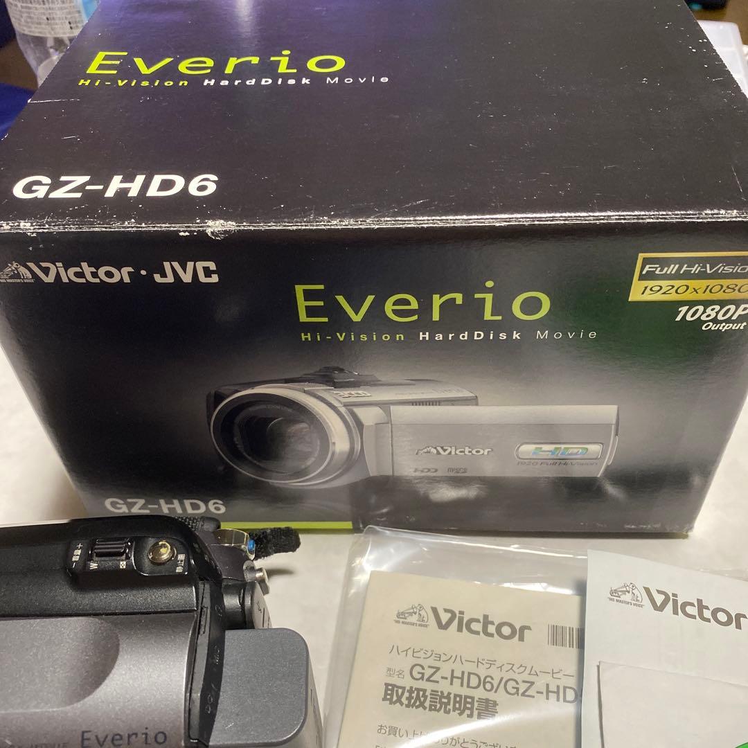 Victor.JVC  Full Hi-Vision ビデオカメラ　GZ-HD6
