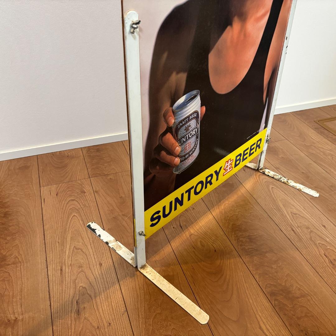 昭和レトロ　SUNTORY　明石家さんま　ビッグ看板　モルツ