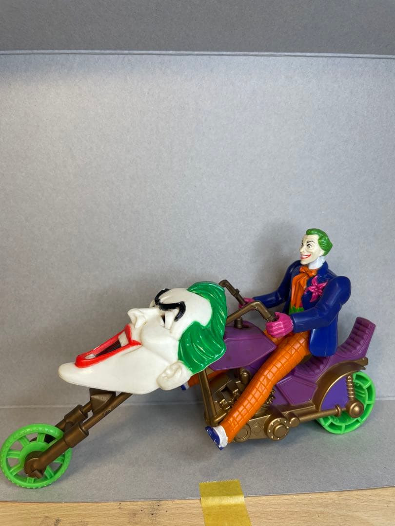 激レア　バットマン　ジョーカー&バイク　フィギュア