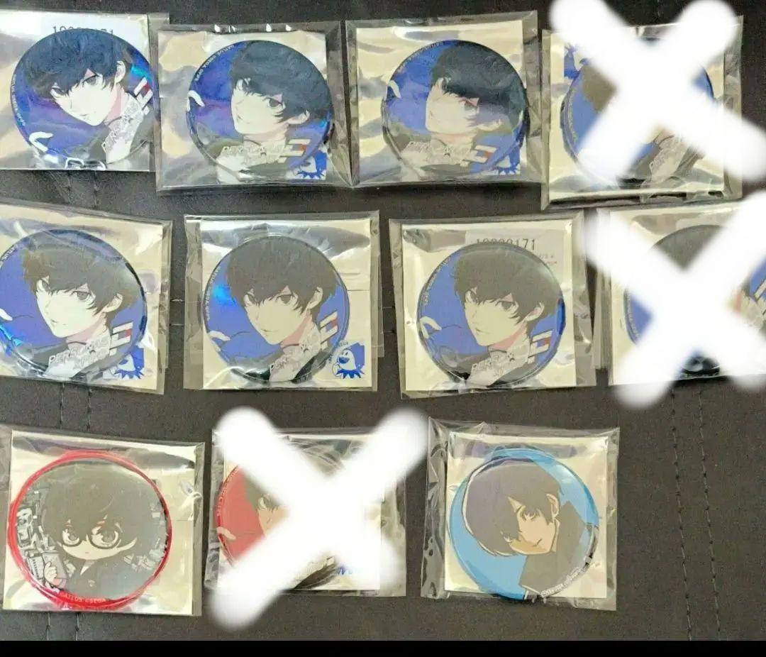 【バラ売り可】ペルソナ5R 主人公缶バッジ 3R