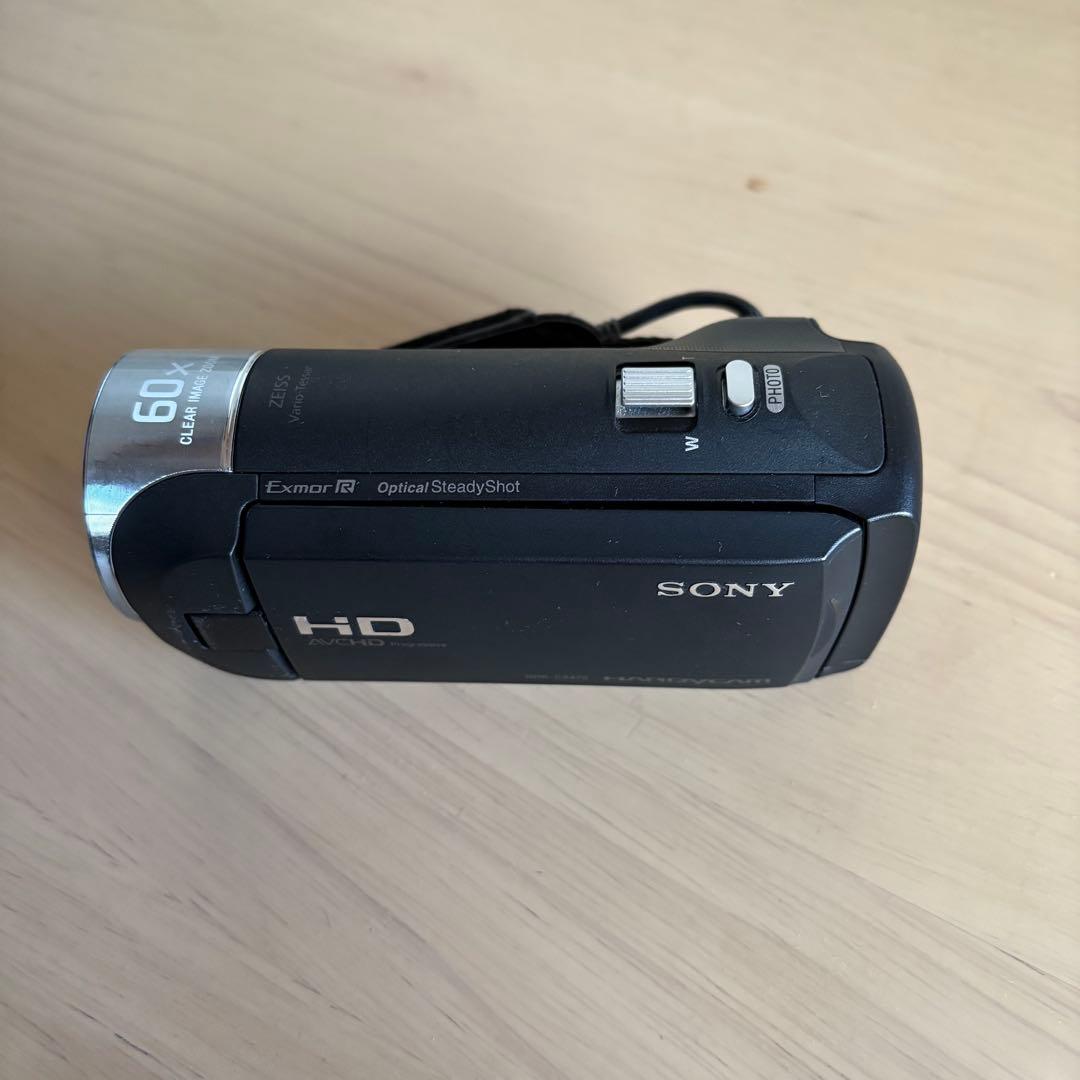 【SONY HDR CX-470】コンパクト ビデオカメラ