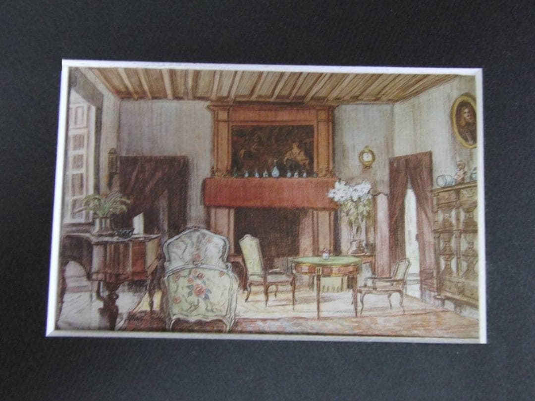 藤田嗣治、【Salon du chateau de Marzac】