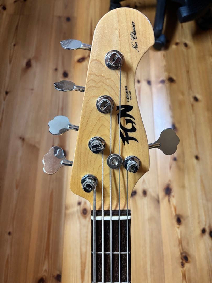 FUJIGEN NJB100RALV 5弦ベース