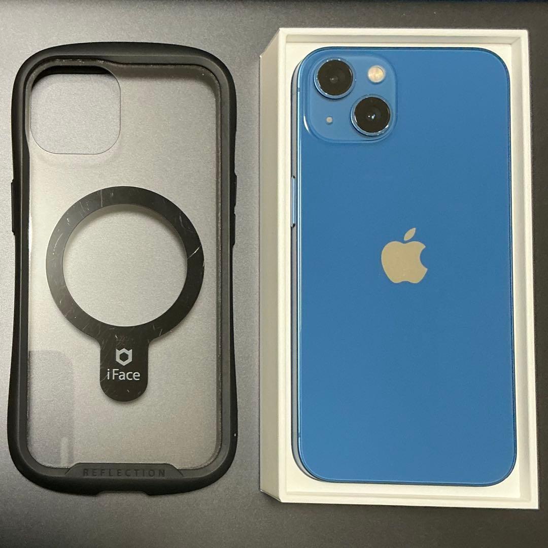 iPhone13 256GB ブルー おまけ(ケース)付き