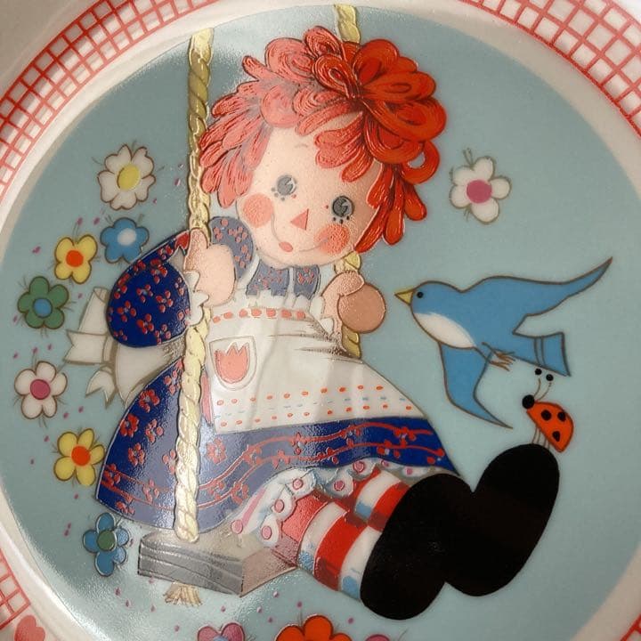 希少　超激レア　限定品　ラガディ　めちゃくちゃ可愛いアン　マザーズデイ　プレート