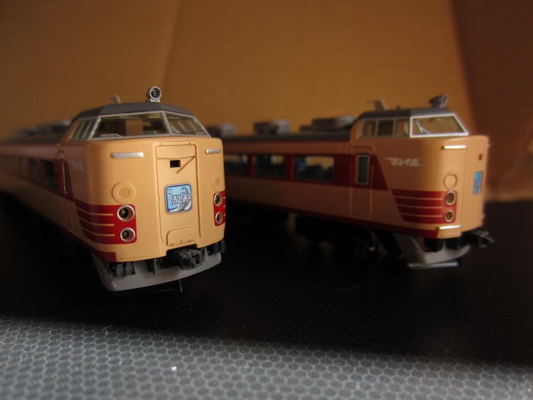 N／国鉄電車特急485系 くろしお／パーツ未使用完備／4輌セット／HG98384