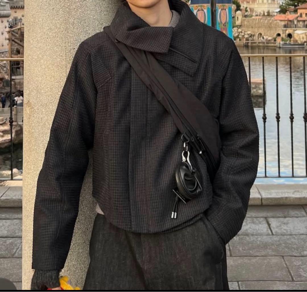 【即日発送】Jcaesar ZIPPER JACKET M 斜めジップジャケット