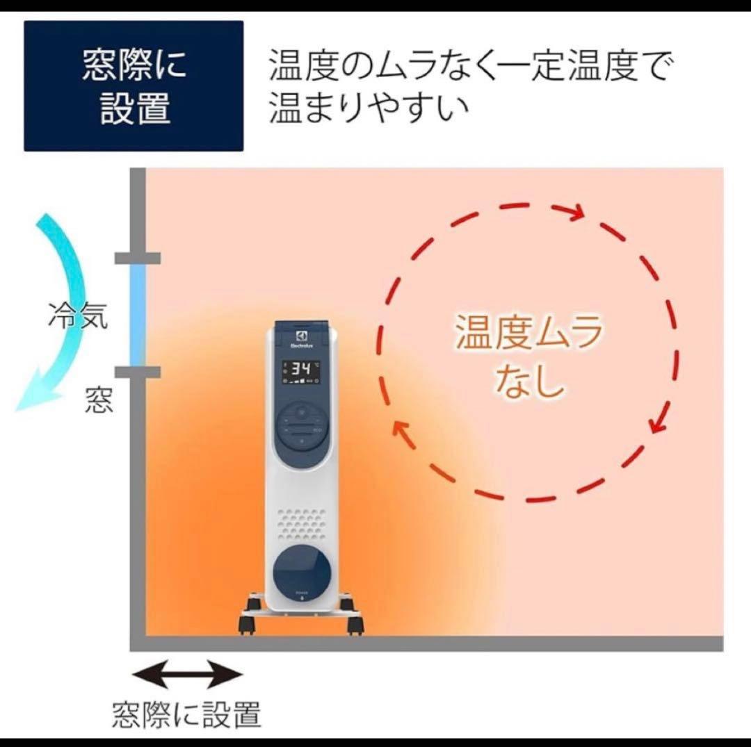 Electrolux ComfortHeat 700オイルヒーター新品未開封